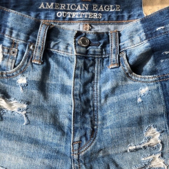 American Eagle High Rise Vintage Festival Shorts - Picture 3 of 8